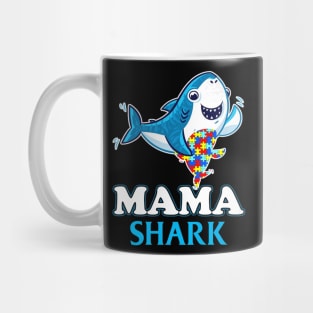 Autism Shark Moms Mama Mother Women Mug